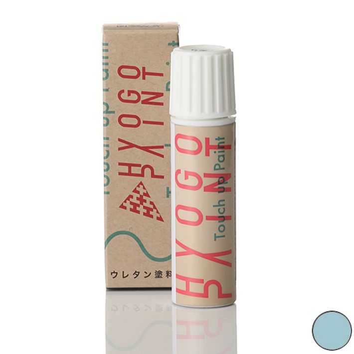 タッチアップペイント タッチペン【VOLVO(ボルボ)車用】ライトブルーメタリック カラー番号【415】20ml 塗料 補修塗料