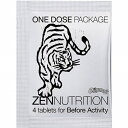 ZEN NUTRITION ゼンニュートリション BEFORE トラ (4粒) ボディーケア スポーツ食品 サプリメント 陸上 ランニング 返品交換不可(180325)