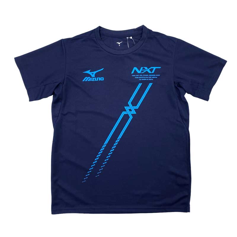 ミズノ MIZUNO オリジナル NXT斜めロゴTシャツ 練習用 半袖シャツ プラクティスシャツ wmi(51tf202314pb) rwsns