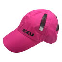 【P10倍!9/8 18:00 9/11 01:59限定】 2XU ツータイムズユー RUN CAP ランニングキャップ(uq5685ffsablk)(4)