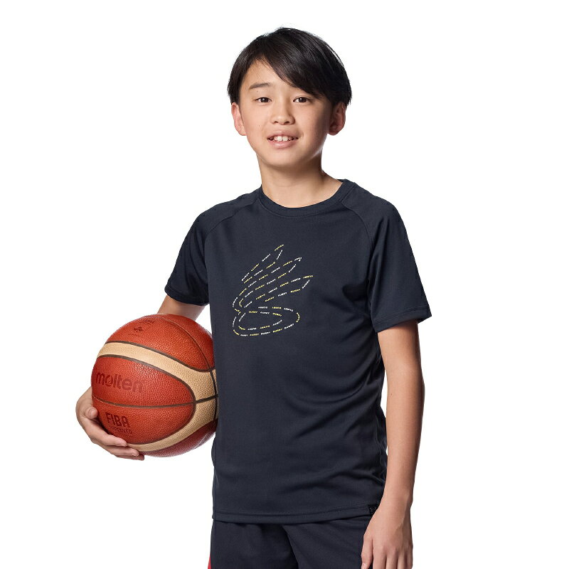 樂天商城 - アンダーアーマー ジュニア カリー CURRY ショートスリーブ Tシャツ 半袖Tシャツ UNDER ARMOUR バスケットボールウェア 2026SS wua(6012519001)