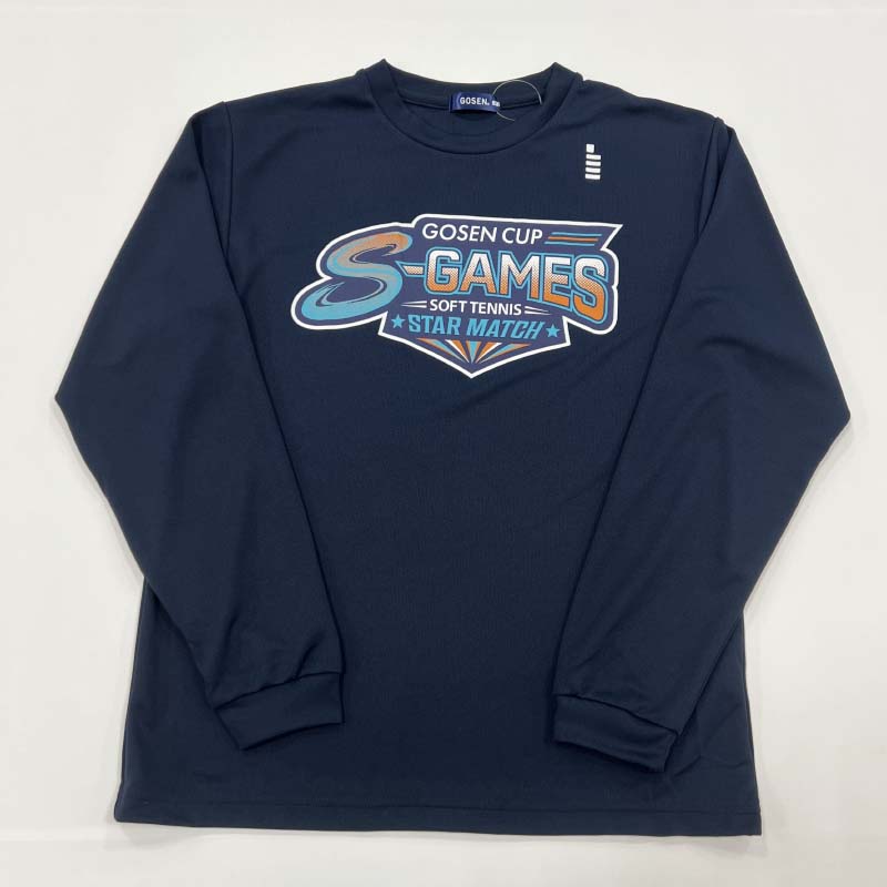 ●メーカー：ゴーセン ●素材：ポリエステル100％ 長袖 ロンTシャツ ロンT バドミントン テニス スポーツウェア ソフトテニスウェア バドミントンウェア 吸汗速乾 トップス 練習着 練習 部活