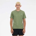 ニューバランス ランショートスリーブTシャツ メンズランニングウェア new balance 2024SS wnb(mt41253dek)