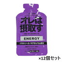 オレは摂取す エネルギー グレープ味 1袋 45g×12個セット サプリメント ゼリー飲料(seshusugelgrape12p) spsns
