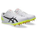 アシックス ヒートフラット12 asics HEATFLAT12 短・中距離用 陸上スパイク 1093A195-101 2025asp 土トラック兼用 keny...