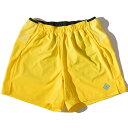 ELDORESO Sturdy Shorts エルドレッソ ランニング 2025SS(e2110815yellow)