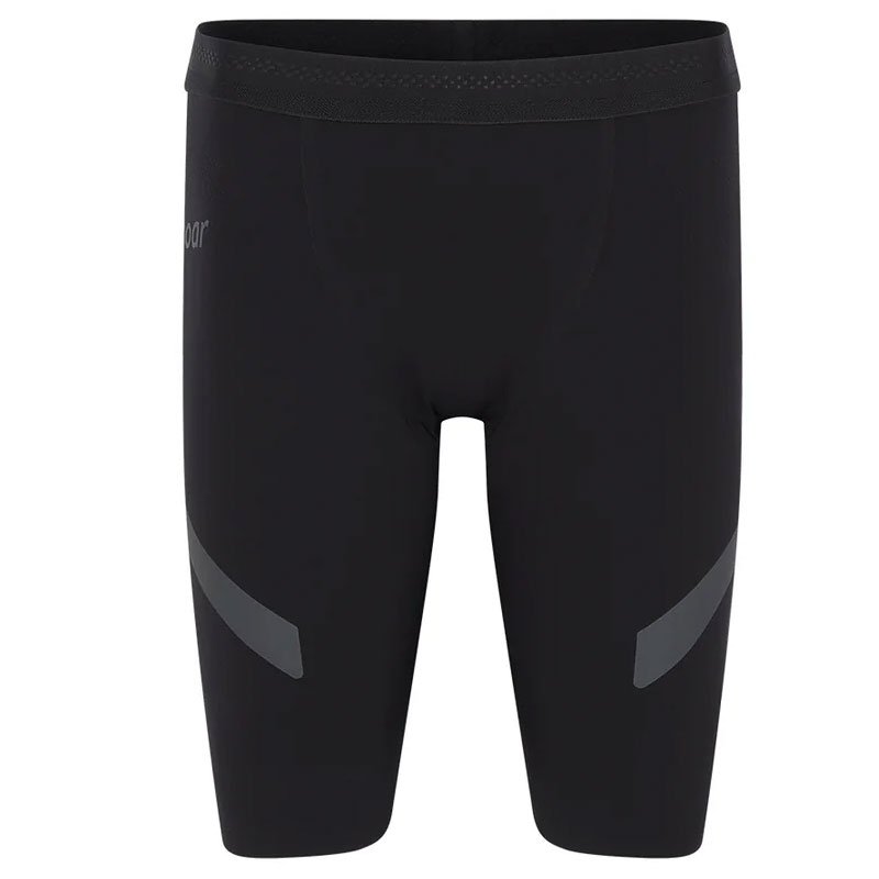 SOAR Running Mens HALF TIGHTS black メンズランニングウェア 2025AW wsom(aw25ss10mblack)