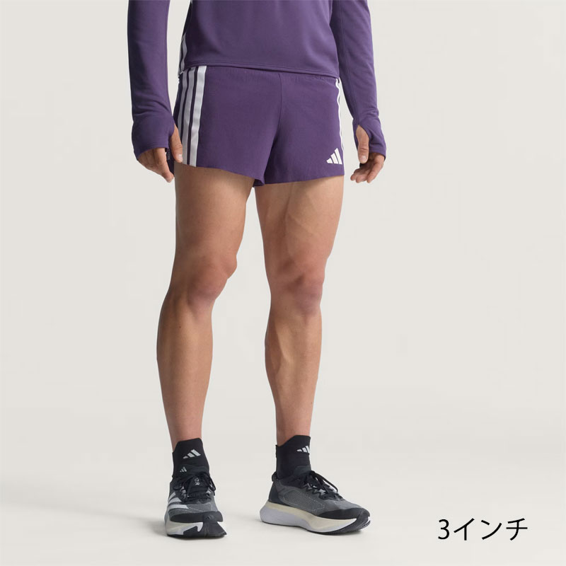 ADIDAS ADIZERO GEL Shorts 3inc M 3インチ ショーツ アディゼロ アディダス メンズランニングウェア 2026SS wadm(kkk60-3jv7163)