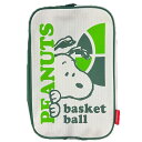 BALLLINE ボールライン スヌーピー PEANUTS シューズケース バスケットボール 2024SS wba(pnua-0036whitegrn) bwsns(4)