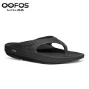 【最短即日発送】 ウーフォス OOFOS リカバリーサンダル OOriginal-Black ooriginal black 正規品 thong(010050...