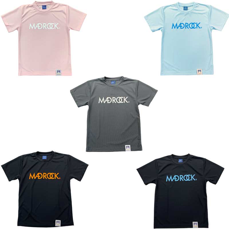 ウエア MADROCK マッドロック LOGO DRY S/S TEE バスケットボールウェア 2023SS(bb23ts01)