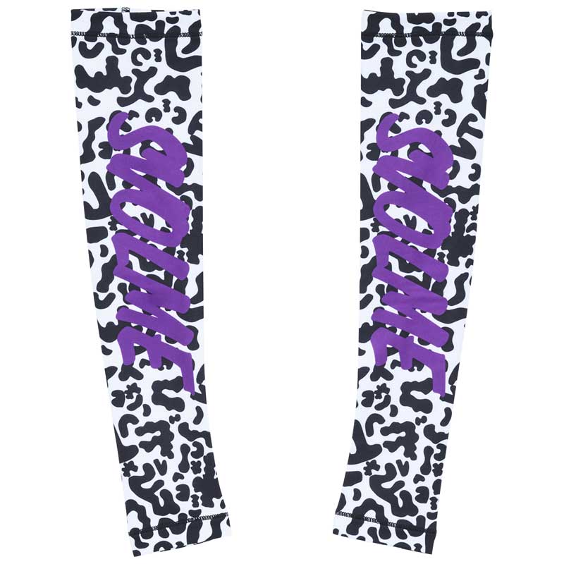 SVOLME スボルメ レターUVカットアームカバー ランニング 2024AW wsv(7243-21329whitepp)