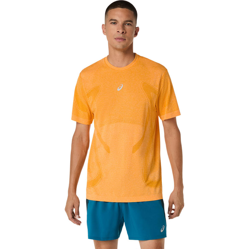 樂天商城 - アシックス ロード シームレス SSトップ ROAD SEAMLESS SS TOP メンズランニングウェア ASICS 2026SS wasm(2011d355800)