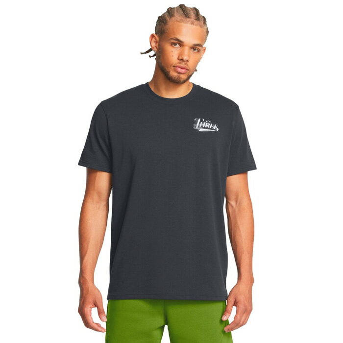 カリー ヘビーウェイト バービージ Tシャツ（バスケットボール/MEN） ステフィン・カリーコレクション フィット：ルーズ 素材：コットン60％、ポリエステル40％ 原産国：マレーシア 商品番号：1387110 平置き実寸サイズ（単位cm） S：着丈/68.5，身幅/51，肩幅/45，袖丈/21.5 M：着丈/71，身幅/53.5，肩幅/46.5，袖丈/22 L：着丈/73.5，身幅/56，肩幅/47.5，袖丈/22.5 XL：着丈/76，身幅/58.5，肩幅/49，袖丈/23 2XL：着丈/78.5.身幅/61，肩幅/50，袖丈/24 バスケットボールウェア バスケットボール バスケットウェア 半袖シャツ Tシャツ バスケットシャツ プラクティスシャツ 練習 カリー CURRY
