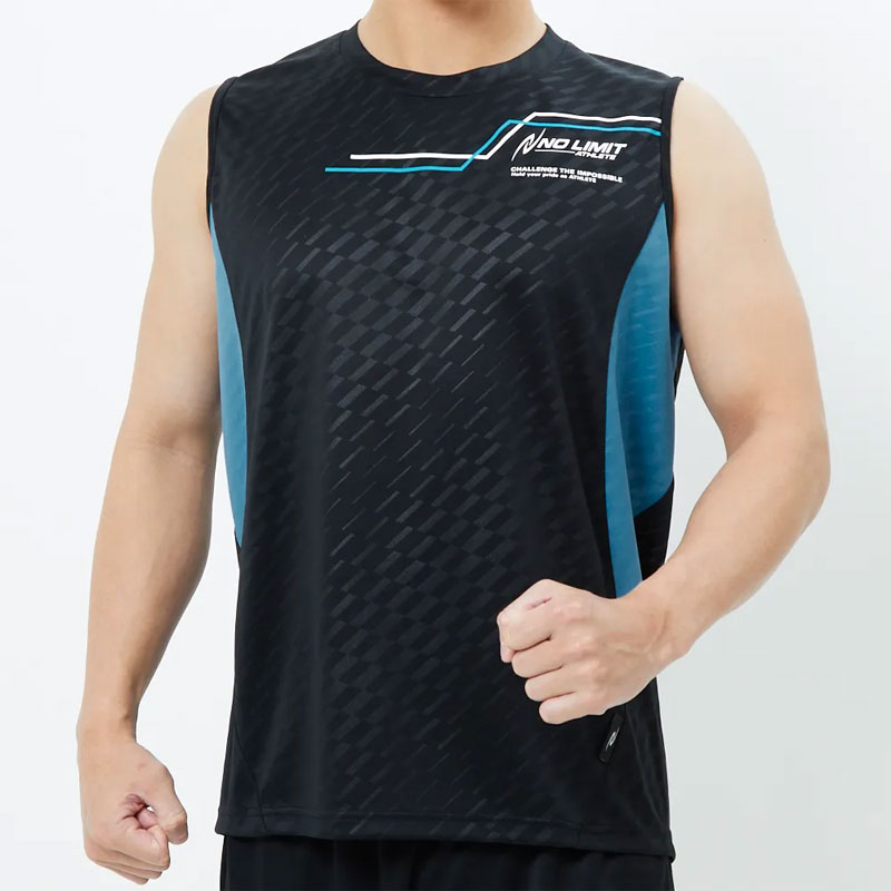樂天商城 - NISHI ニシスポーツ UVカットエンボススリーブレステックシャツ 陸上 ランニング 2026SS wni(2811a622001)