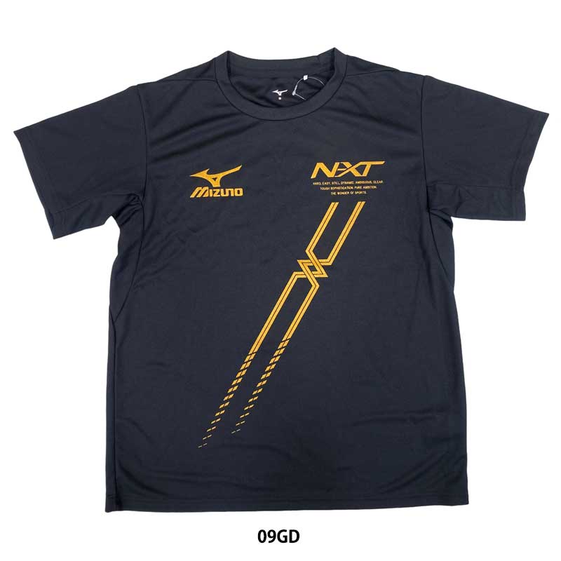 ミズノ オリジナル NXT斜めロゴTシャツ 練習用 半袖シャツ プラクティスシャツ MIZ...