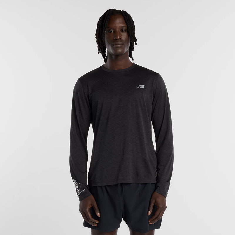 ニューバランス UAL NYC ハーフ ロングスリーブ OUTLINE メンズランニングウェア new balance 2026SS w..