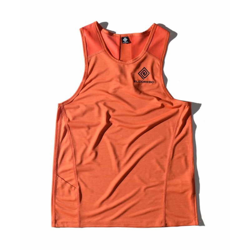 ELDORESO Earnest Tank E1227326 ORANGE エルドレッソ ランニング 2026FW(e1227326orange)