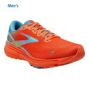 ブルックス ゴースト15 BROOKS GHOST15 メンズ ランニングシューズ BRM3933 オレンジ/ブルー 23fabr(brm3933orb) 2401stk brktk 【オンラインストア限定】