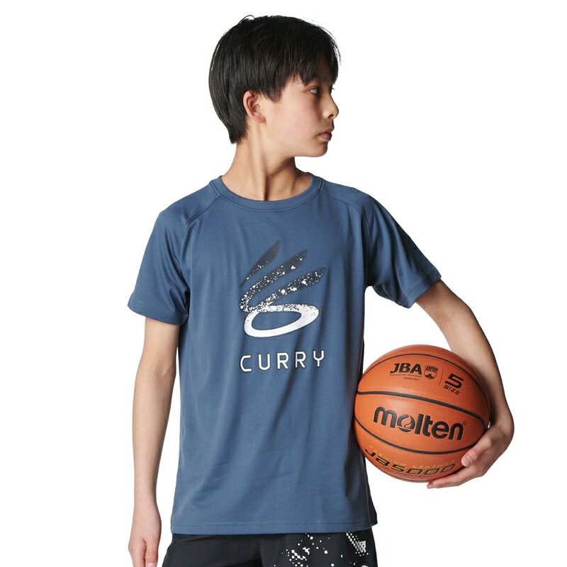 アンダーアーマー ジュニア カリー テック ショートスリーブ Tシャツ UNDER ARMOUR CURRY バスケットボールウェア 2025SS wua(6001288044)