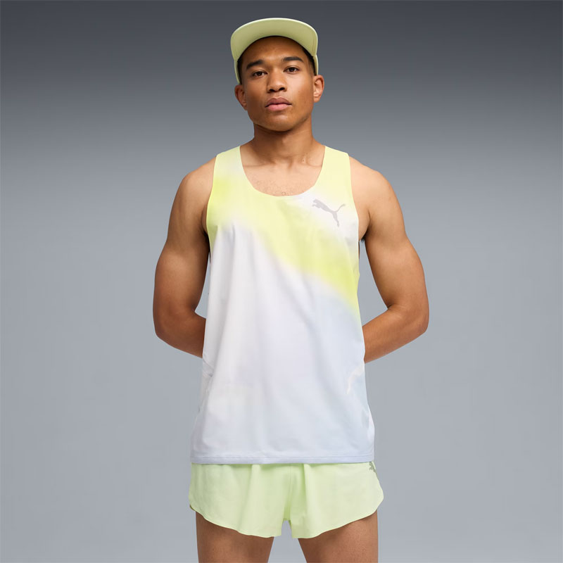 PUMA ライトスピード ULTRAWEAVE グラフィック シングレット プーマ メンズランニングウェア 2026SS wpum(52856442)