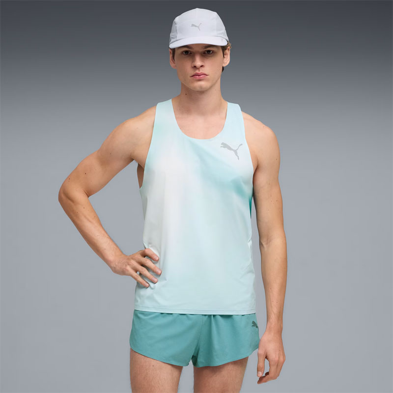 PUMA ライトスピード ULTRAWEAVE グラフィック シングレット プーマ メンズランニングウェア 2026SS wpum(52856448)