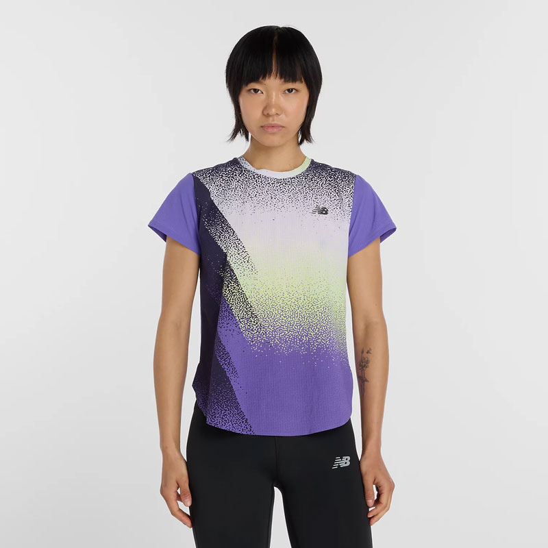 樂天商城 - ニューバランス レディース Ultra Light Printed Tシャツ ランニングウェア WOMENS new balance 2026SS wnbw(wt61y1yiepu) 2502wtk 返品交換不可