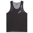 SOAR Running Mens Race Vest メンズランニングウェア wsom(ss25sv1mblk) rtank