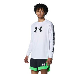 UNDER ARMOUR アンダーアーマー UA TECH BIGLOGO LS T-SHIRTS 長袖シャツ バスケットボールウェア 2023FW wua(1381374100)