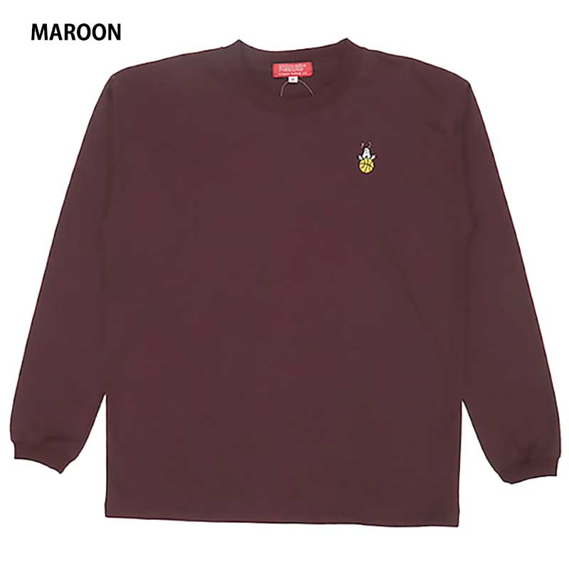 BALLLINE ボールライン スヌーピー PEANUTS ロングスリーブシャツ 長袖シャツ バス...