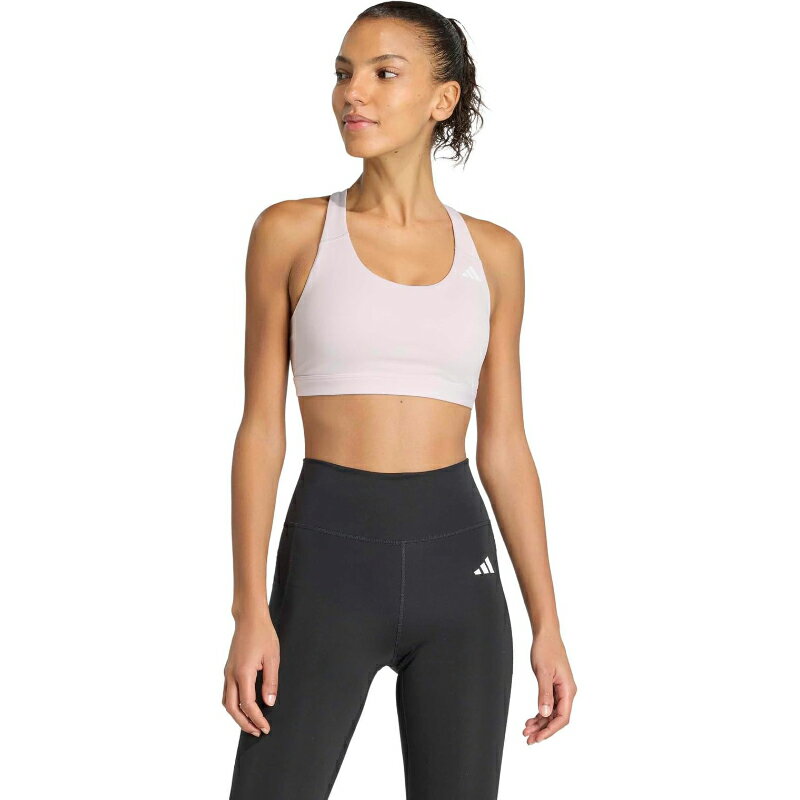樂天商城 - アディダス レディース ミディアムサポートブラ ADIDAS WOMENS TRN OPTIME ESS W ランニングウェア 2026SS wadw(kpy66kc8898)