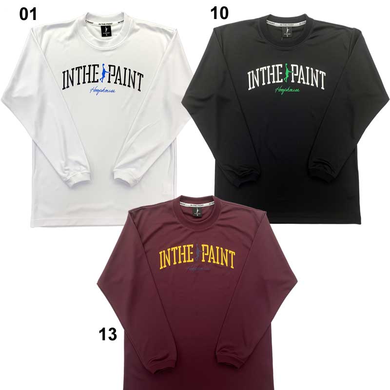 IN THE PAINT インザペイント フープハウスオリジナル ロンT 長袖Tシャツ バスケットボール ロングスリーブ itphh itpls(itp2151hh)