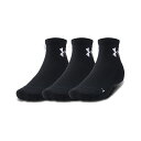 UNDER ARMOUR アンダーアーマー UA LOW SOCKS ロー ソックス 3P バスケットボールソックス 2024FW wua(1371937001...