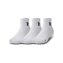UNDER ARMOUR アンダーアーマー UA LOW SOCKS ロー ソックス 3P バスケットボールソックス 2024FW wua(1371937100...