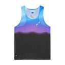 SOAR Running Mens Race Vest メンズランニングウェア wsom(sv1mblkpur) rtank