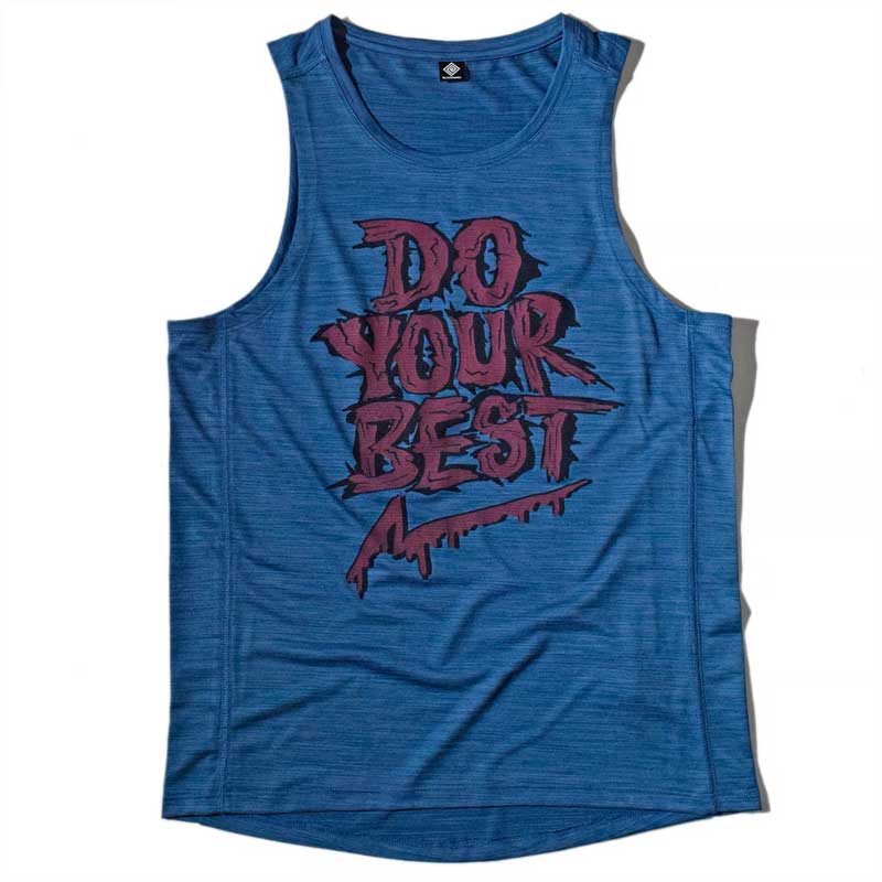 ELDORESO Do Your Best Tank エルドレッソ ランニング 2025FW(e1221925blue)