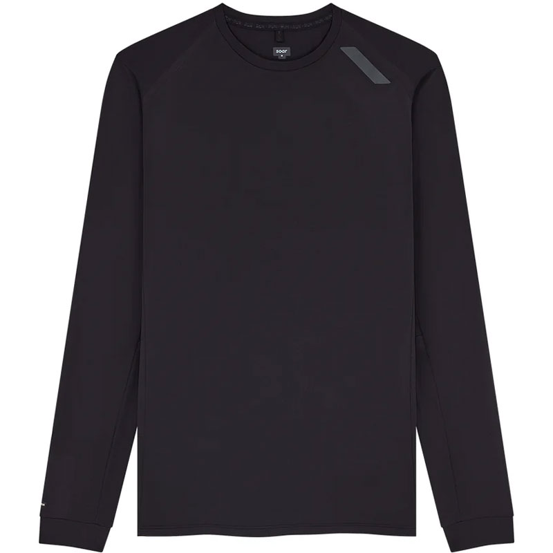 Rakuten - SOAR Running Mens LS TECH T Black メンズランニングウェア 2026SS wsom(ss26sls4mblk)