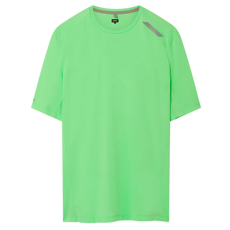 SOAR Running Mens Eco Tech T Bright Green メンズランニングウェア 2026SS wsom(ss26st2mgree)
