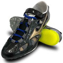 コイケオリジナル 陸上スパイク インクススプリント ブラック/Mゴールド MIZUNO ミズノ ランスパ 短距離用(8mq15130) 2401stk 【取り寄...