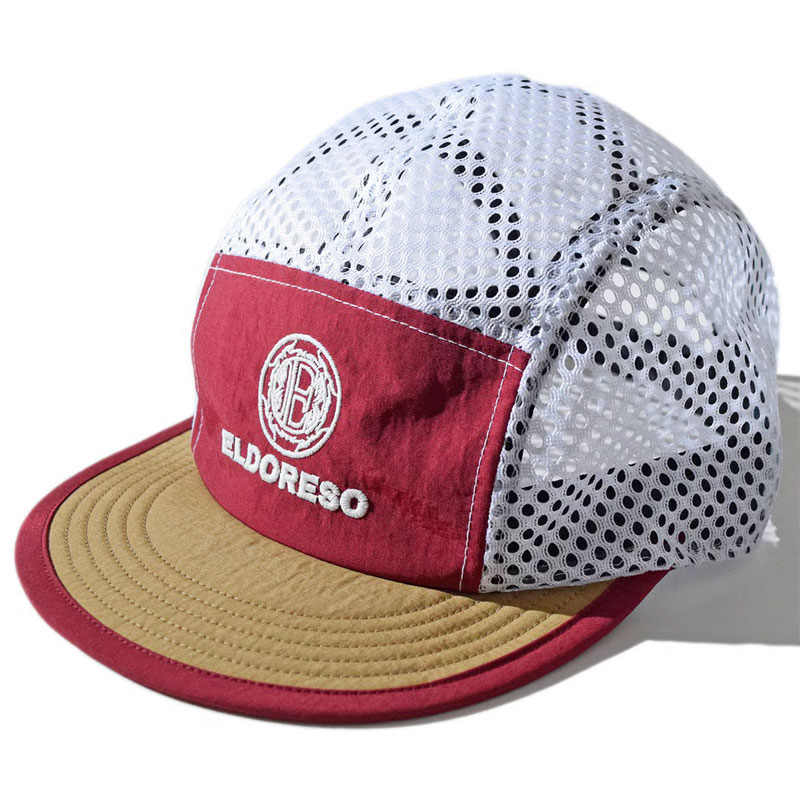 ELDORESO Emblem Mesh Cap エルドレッソ ランニング 2025FW(e7014325burgundy)