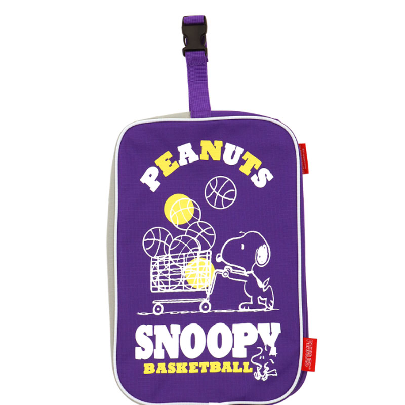 BALLLINE ボールライン スヌーピー PEANUTS シューズケース バスケットボール 2025FW wba(pnua0037purp..