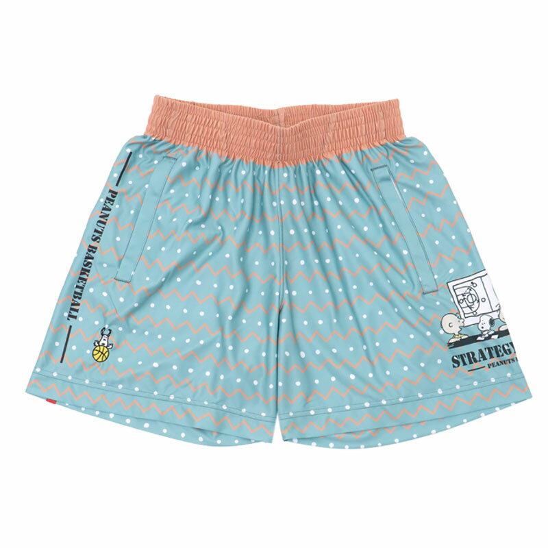 BALLLINE ボールライン スヌーピー PEANUTS 昇華バギーパンツ バスパン バスケットボールウェア 2025FW..