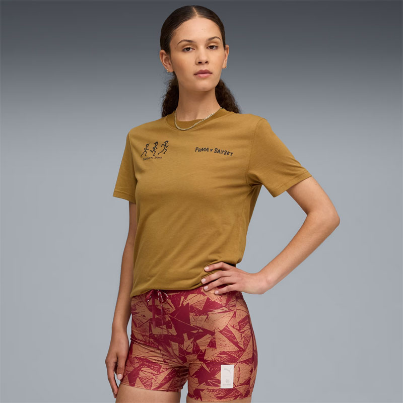 PUMA X SAYSKY SS Tシャツ プーマ ユニセックス ランニングウェア 2025AH wpum(52823369) オンラインストア限定 2502wtk 返品交換不可 2
