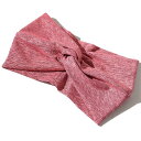 ELDORESO エルドレッソ TWIST TURBAN ランニング 2023FW(e7903223pink)