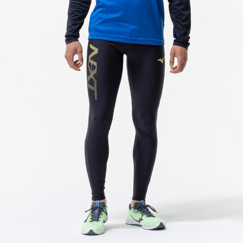 ミズノ N-XTロングタイツ ユニセックス ランニングウェア 陸上 MIZUNO 2025AW wmim(u2mbc51011)
