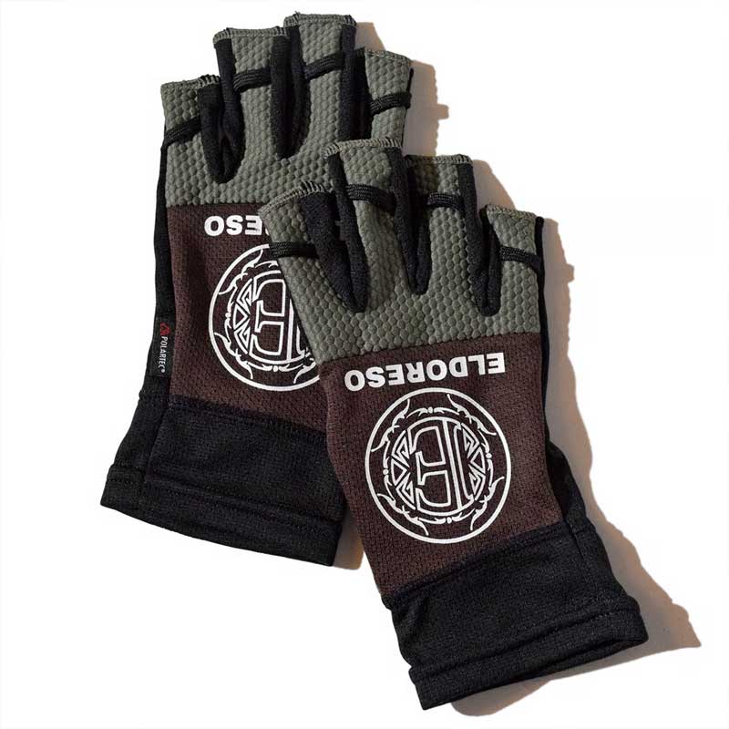 ELDORESO Halt-Cut Gloves エルドレッソ ランニング 2025FW(e7904325brown)(4)