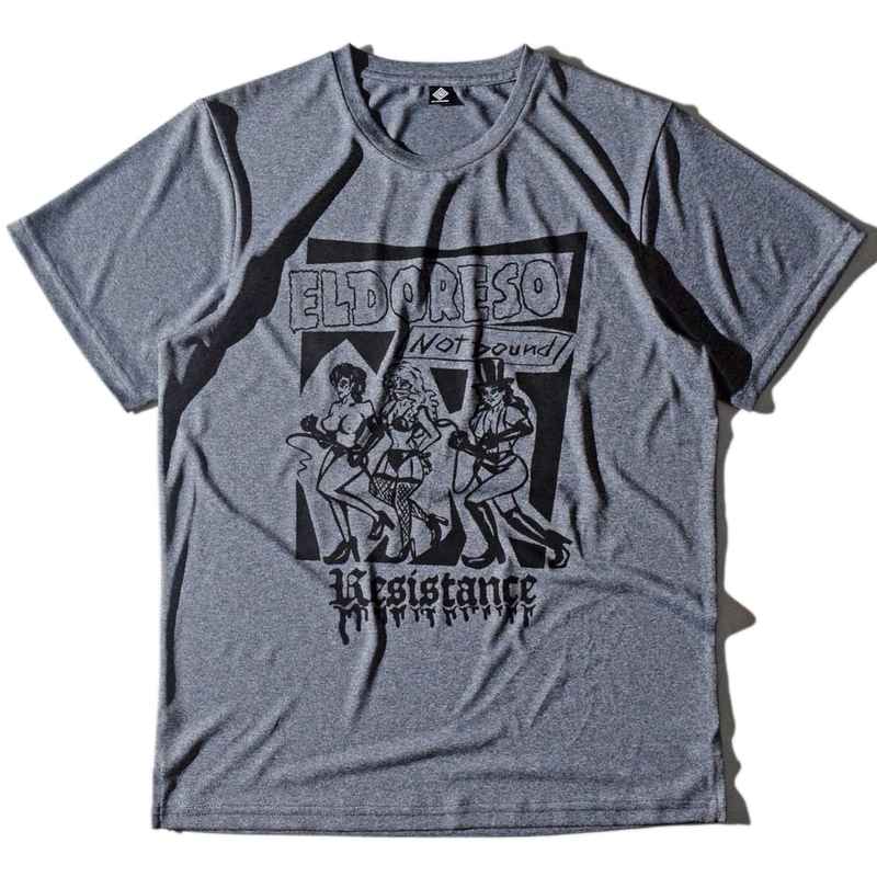 Rakuten - ELDORESO Resistance Tee エルドレッソ ランニング 2026SS e1018716 gray(e1018716gray)