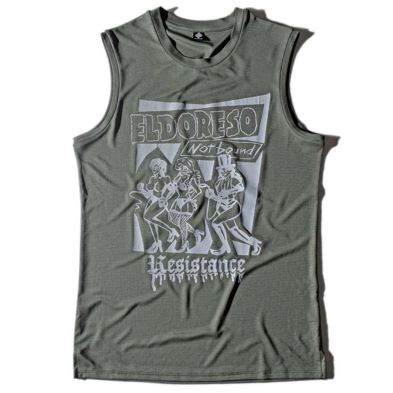 樂天商城 - ELDORESO Resistance Sleeveless エルドレッソ ランニング 2026SS e1225216 forestgreen(e1225216forestgreen)