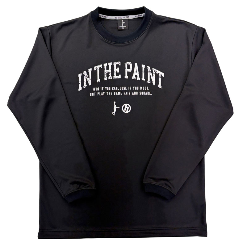樂天商城 - インザペイント IN THE PAINT オリジナル長袖Tシャツ ロンT ITP2552HH 10:ブラック バスケットボール itphh itpls (itp2552hh10) 2502bwtk 返品交換不可