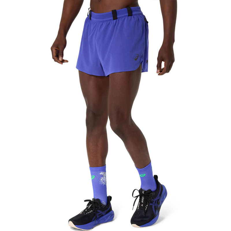 アシックス メタランスピリットショーツ METARUN SPLIT SHORT メンズランニングウェア ASICS 2026SS wasm(2011d447400)